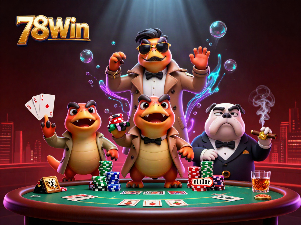Experience thrilling gameplay at 78Win with poker tables and high-stakes action.